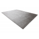 Alfombra lavable MIRO 51518.806 Hojas, marco antideslizante - gris / oro