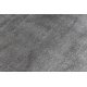Alfombra lavable MIRO 51518.806 Hojas, marco antideslizante - gris / oro