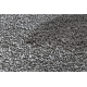 Alfombra lavable MIRO 51518.806 Hojas, marco antideslizante - gris / oro