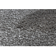 MIRO 51518.806 Waschteppich Blätter, Rahmen Anti-Rutsch - grau / gold