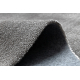 Alfombra lavable MIRO 51518.806 Hojas, marco antideslizante - gris / oro