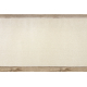 Jednolity chodnik KARMEL Gładki, jednokolorowy biały 120 cm
