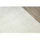 Jednobarevný Běhoun KARMEL prostý, jednotný bílá 120 cm