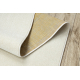 uniform chodnik KARMEL Glad, enkele kleur wit