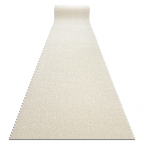Traversa KARMEL simplu, o singură culoare alb 160 cm