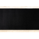 Läufer KARMEL Glatt, einfarbig schwarz 60 cm
