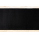 Koridorivaibad kaasaegne KARMEL Sujuv, ühevärviline must 70 cm