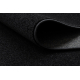 Jednobarevný Běhoun KARMEL prostý, jednotný černý 80 cm