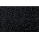 Runner KARMEL Plain, one colour black 200 cm
