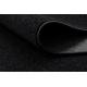 Runner KARMEL Plain, one colour black 200 cm