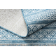 Tepih NIZ SISAL LOFT 21118 BOHO Ivory/srebro/plava