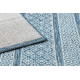 Teppich SISAL LOFT 21118 BOHO elfenbein/silber/blau