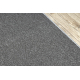 Viens paklājs KARMEL Gluds, vienkrāsains pelēks 60 cm