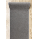 Futó szőnyeg KARMEL egyszerű, egyszínű szürke 140 cm