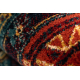 Alfombra de lana POLONIA Astoria oriental, étnico rubí