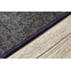 TAPIS DE COULOIR antidérapant TRIANGLES la gomme violet 120 cm