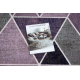 TAPIS DE COULOIR antidérapant TRIANGLES la gomme violet 120 cm