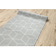 Runner anti-slip CUBE gum grey 133 cm