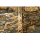 Vilnonis kilimas POLONIA Dukato Ornamentas konjakas smėlio spalvos 