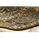 Vlněný koberec POLONIA Dukato Ornament koňak béžový