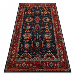 MIRO 52025.802 covor lavabil Marmură, geometric anti-alunecare - negru