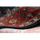 MIRO 52025.802 mycí kobereček Mramor, geometrická protiskluz - černý