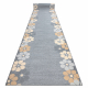 Tapis TIMO 5979 SIZAL extérieur cadre gris clair