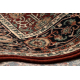 Alfombra de lana KASHQAI 4348 300 marco, oriental burdeos
