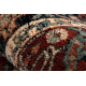 Μαλλί χαλί KASHQAI 4348 300 πλαίσιο, ανατολίτικο μπορντό