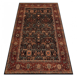 Teppich TIMO 5979 Kreis SISAL draussen Rahmen hellgrau