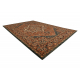 Vilnonis kilimas KASHQAI 4354 501 rozetė, rytietiškas oranžinė