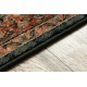 вовняний килим KASHQAI 4354 501 розетка, східні теракота
