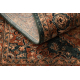 Tapis en laine KASHQAI 4354 501 Rosette, oriental terre cuite