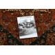 вълнен килим KASHQAI 4354 501 розетка, ориенталски теракота