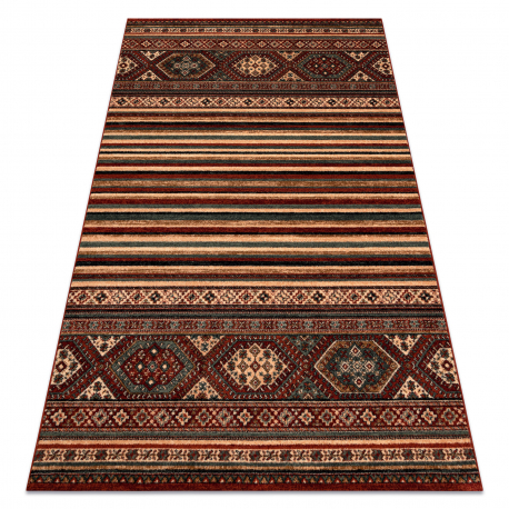 вовняний килим KASHQAI 4356 300 етнічна bordó