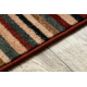 Tapete de lã KASHQAI 4356 300 étnico bordó