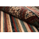 Wollen tapijt KASHQAI 4356 300 etnisch bordeaux rode kleur