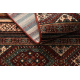 Wool carpet KASHQAI 4356 300 ethnic claret