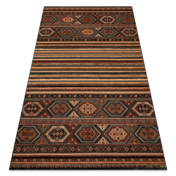 Vlněný koberec KASHQAI 4356 500 etnický terakota