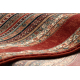Tapis en laine KASHQAI 4357 300 Cadre, oriental vert / bordeaux