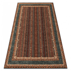 Vlněný koberec KASHQAI 4357 400 rám, orientální terakota