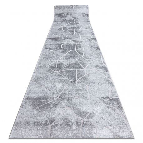 Chodnik Strukturalny MEFE 2783 Marmur dwa poziomy runa szary 60 cm