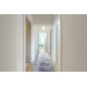 Runner Structural MEFE 2783 Marble two levels of fleece grey 60 cm