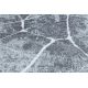 Runner Structural MEFE 2783 Marble two levels of fleece grey 60 cm