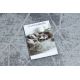 Runner Structural MEFE 2783 Marble two levels of fleece grey 60 cm