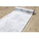 Tapis de couloir Structural MEFE 2783 Marbre deux niveaux de molleton gris 70cm