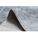 Tapis de couloir Structural MEFE 2783 Marbre deux niveaux de molleton gris 70cm