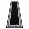Dywan, Chodnik GLOSS nowoczesny 2813 87 stylowy, ramka, grecki czarny / szary