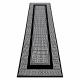 Tepih, Pločnik GLOSS moderna 6776 85 stilski, okvir, grčki crno / Ivory