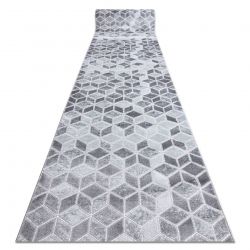 Teppich YOYO GD73 grau / weiß - Igel für Kinder, strukturell, sensorische Fransen